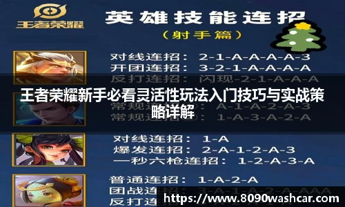 王者荣耀新手必看灵活性玩法入门技巧与实战策略详解