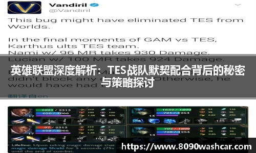 英雄联盟深度解析：TES战队默契配合背后的秘密与策略探讨